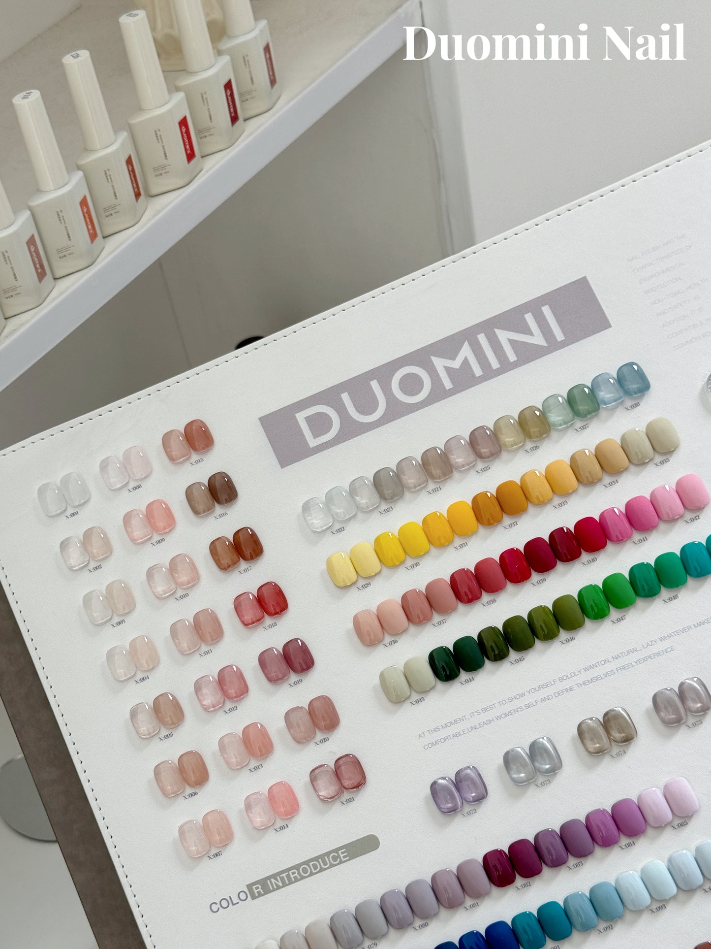 Yukun Domini 138 color solid color nail polish adhesive set, durable, environmentally friendly, detachable, matte and transparent nail salon exclusive
