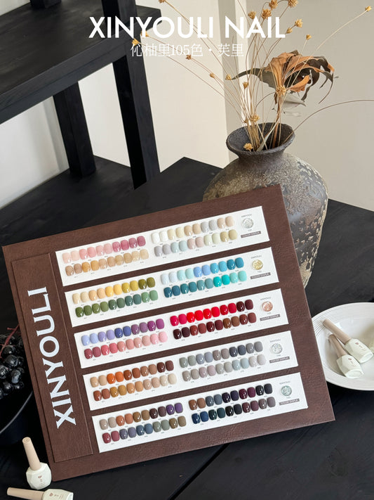 Yukun Furi 105 Color Beauty Expo New Product Nail Art Store Cat Eye Popular Color Nail Oil Glue