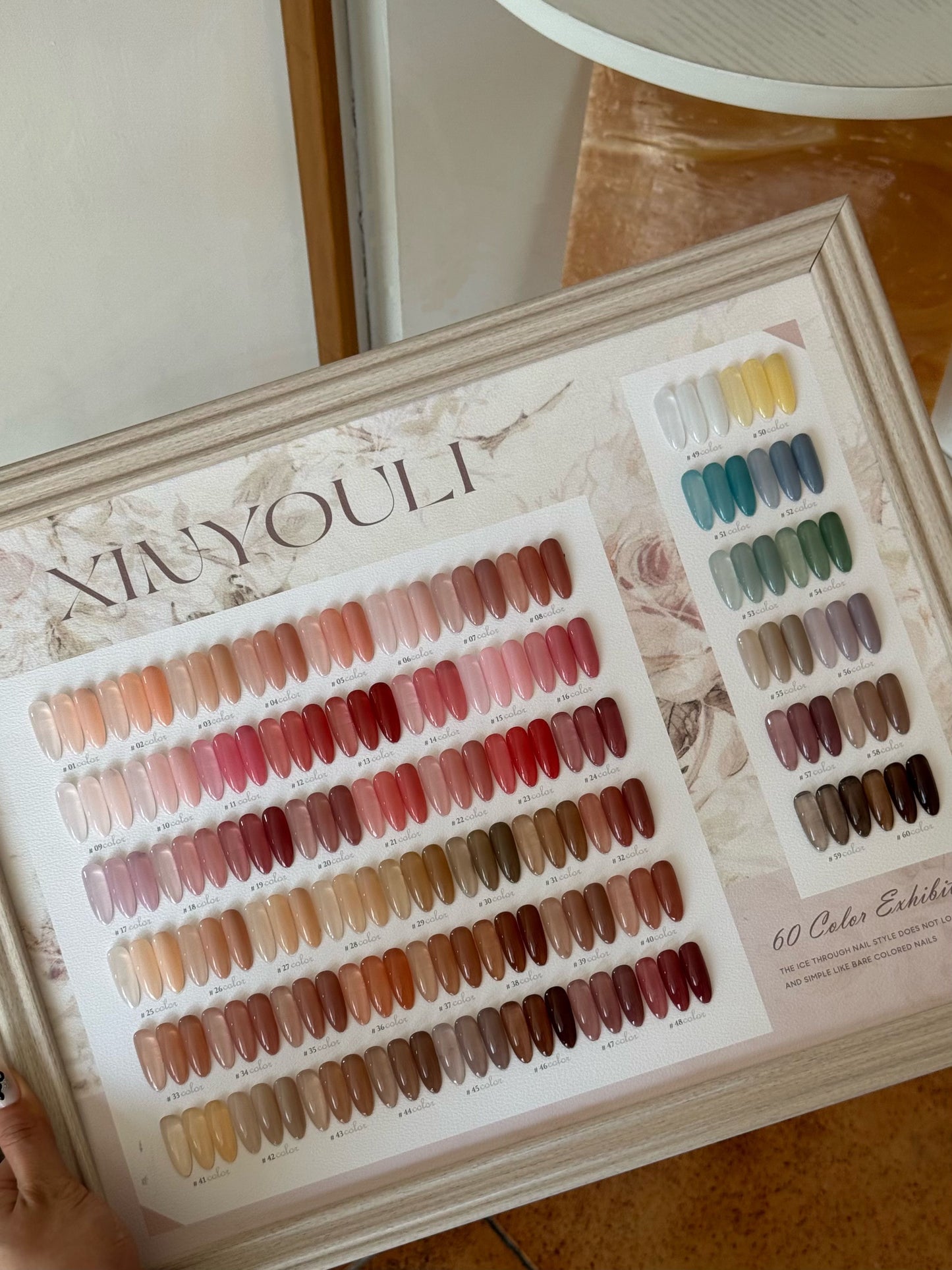 Yukun 60 Color Tianji Four Seasons Jade Fat Ice Tea Transparent Nail Oil Gel Set Naked Powder Jelly Skin Color Manufacturer Batch